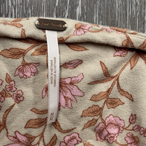 Free People Love Story Floral Print Open Back Maxi Dress Size Medium - Picture 3 of 10